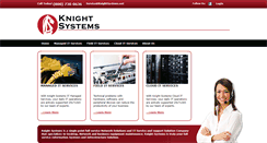 Desktop Screenshot of knightsystems.net